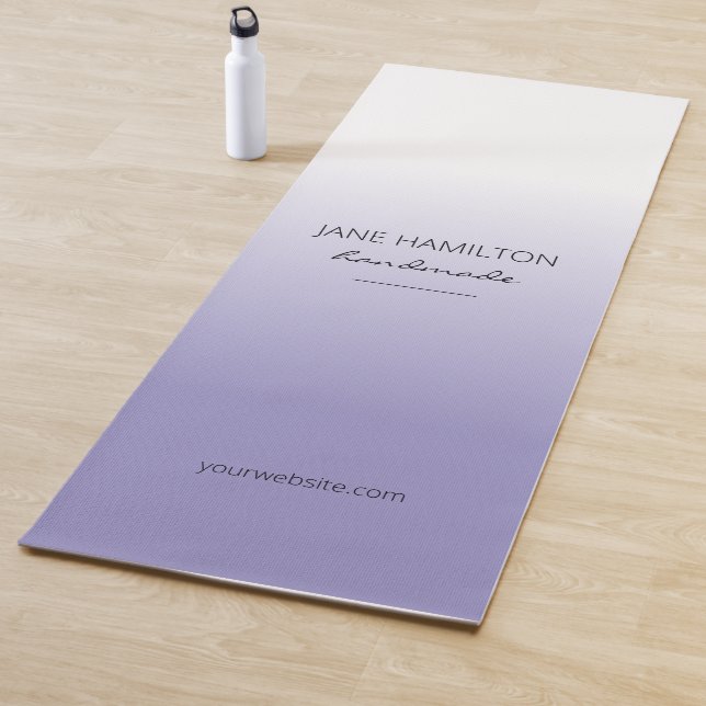 Berufliche elegante Lila Übungsmatte Yogamatte (Beispiel)