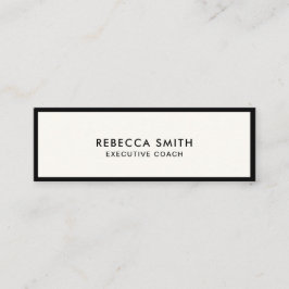 Berufliche Eyecatching kühne Elfenbeinmedien Mini Visitenkarte