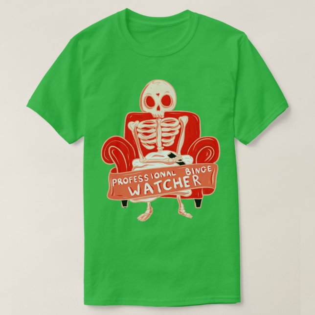 Berufliche Fernüberwachung T-Shirt (Design vorne)