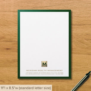 Berufliche Finanzbriefe Briefbogen