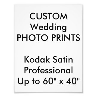 Berufliche Foto-Drucke für Hochzeiten von 8.5 "x11 Fotodruck