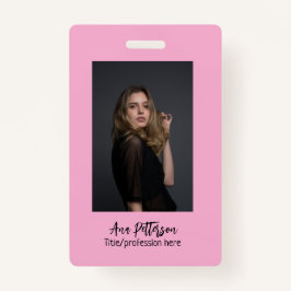 berufliche Foto QR-Website E-Mail sozial modern Ausweis