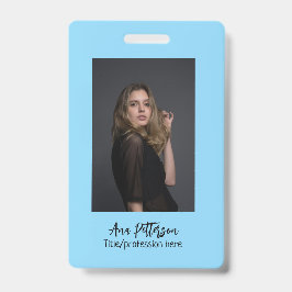 berufliche Foto QR-Website E-Mail sozial modern Ausweis