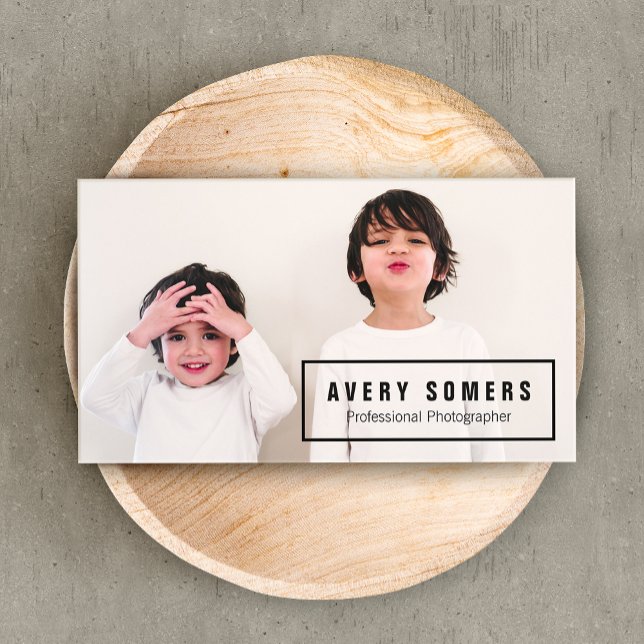 Berufliche Fotografie-Fotokarte Visitenkarte (Von Creator hochgeladen)