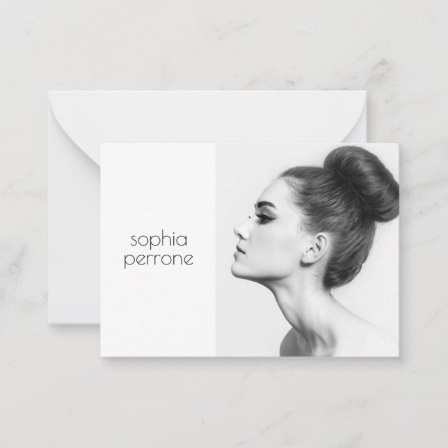 Berufliche Fotokarte Mitteilungskarte (Vorderseite)