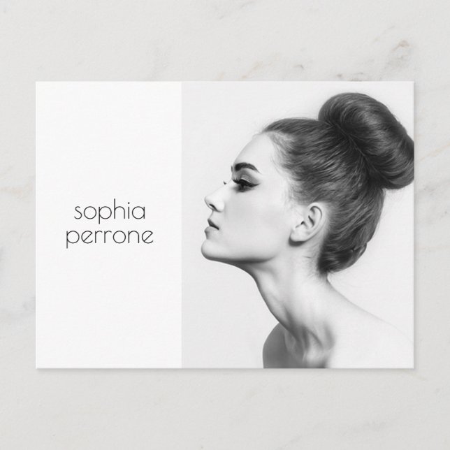 Berufliche Fotokarte Postkarte (Vorderseite)