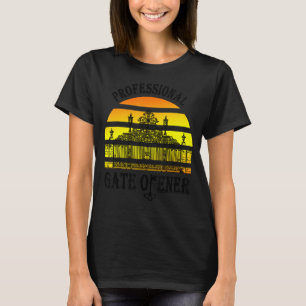 Berufliche Gate Opener Keys T-Shirt
