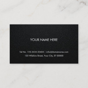 Berufliche Geschäfts-Karte - lederner Hintergrund Visitenkarte