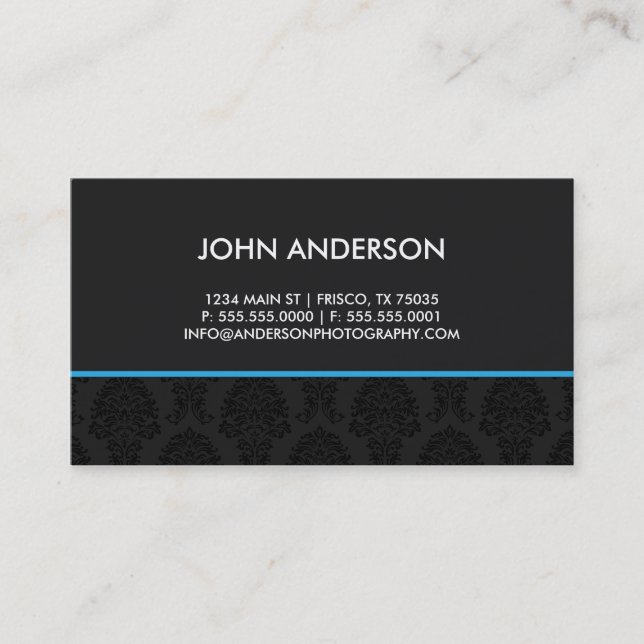 Berufliche Geschäfts-Karte Visitenkarte (Vorderseite)