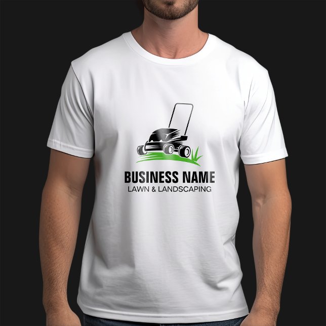 Berufliche grüne Rasenpflege und Landschaften T-Shirt (Von Creator hochgeladen)