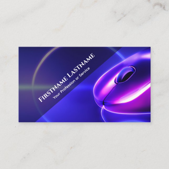 Berufliche Hardware-Experten Visitenkarte (Vorderseite)