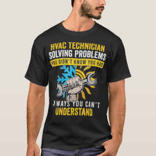 Berufliche HVAC Tech Apparell Wechselstromreparate T-Shirt