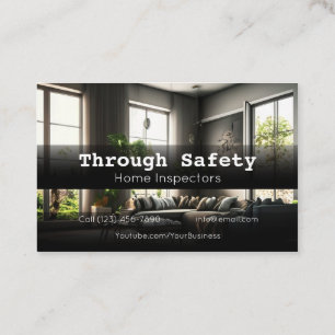 Berufliche Inspektoren der Zuhause Visitenkarte