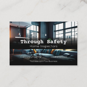 Berufliche Inspektoren der Zuhause Visitenkarte