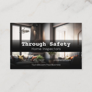 Berufliche Inspektoren der Zuhause Visitenkarte
