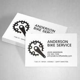 Berufliche Instandhaltung von Fahrrädern Gecoacht Visitenkarte
