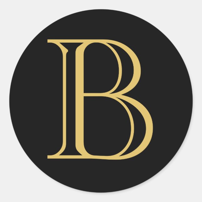 Berufliche Kalligrafie Runder Aufkleber (Vorderseite)