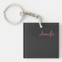 Berufliche Kalligraphie Name Minimalistisch Schlic