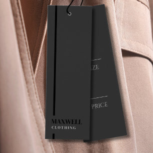 Berufliche Kleidungsmarken Hang Tags