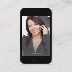 Berufliche kundengerechte iPhone 6 Geschäfts-Kart Visitenkarte