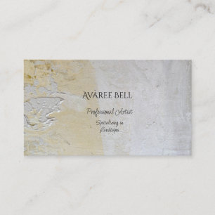Berufliche Künstler (Landschaft) Texturgeschäft Visitenkarte