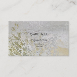 Berufliche Künstlerin (Landschaft) Textur Visitenkarte