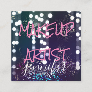 Berufliche Logo-Nails Schönheitsfilm-Maker Quadratische Visitenkarte