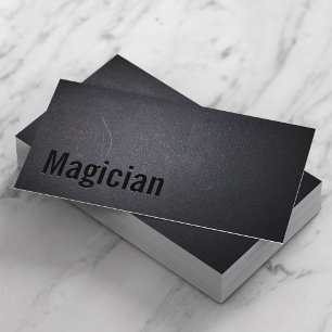 Berufliche Magician Business Cards Visitenkarte