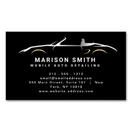 Berufliche MetallAUTOS Magnetische Visitenkarte