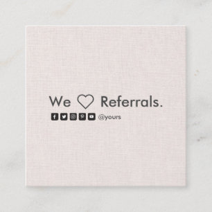 Berufliche Minimalistische quadratische Quadratische Visitenkarte