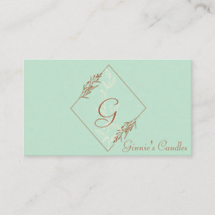 Berufliche, moderne blaue und braune Visitenkarte