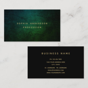 Berufliche, moderne, dunkle Visitenkarte