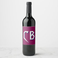 Berufliche moderne Minimalistische Monogramm-Initi