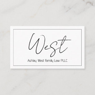 Berufliche, moderne, saubere Visitenkarte