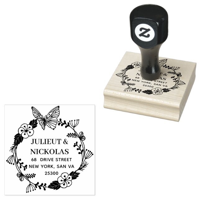 Berufliche moderne Schrift Gummistempel (Stempel)
