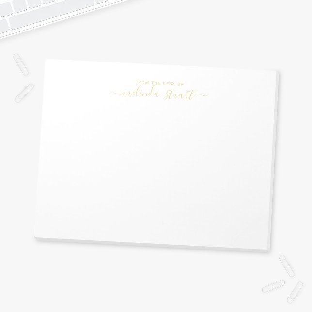 Berufliche moderne Schrift Notizblock (Von Creator hochgeladen)