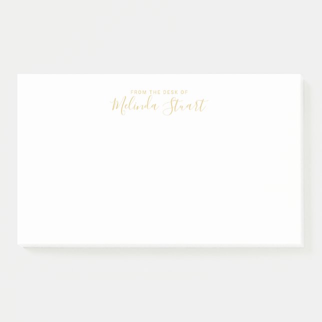 Berufliche moderne Schrift Post-it Klebezettel (Vorderseite)