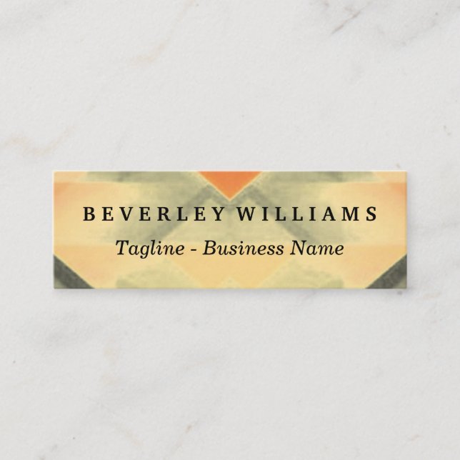 Berufliche moderne Visitenkarte Telefonnummerkarte (Vorderseite)