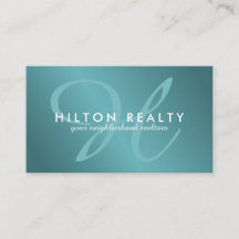 Berufliche Monogramm-Geschäfts-Karten-Schablone