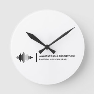 Berufliche Musikeruhr Runde Wanduhr