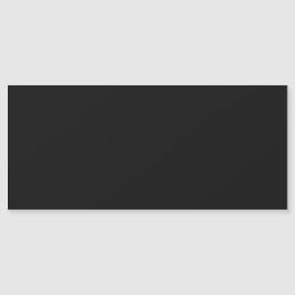 Berufliche Onyx Schwarz | Klassisches Elegant Magnetkarte