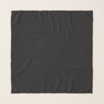 Berufliche Onyx Schwarz | Klassisches Elegant Schal<br><div class="desc">Berufliche Onyx Schwarz-Solid-Farbe</div>