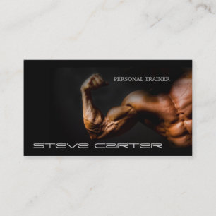 berufliche Personal Trainer/Bodybuilder-Karte Visitenkarte