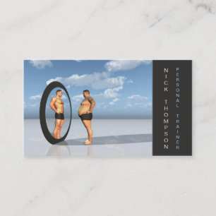 Berufliche persönliche Trainer-/Fitness-Karte Visitenkarte