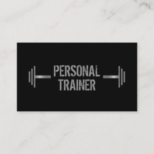 Berufliche persönliche Trainer-Geschäfts-Karte Visitenkarte