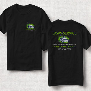 Berufliche Pflege und Betreuung von schwarzgrünen  T-Shirt