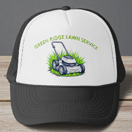 Berufliche Pflege und Betreuung von schwarzgrünen  Truckerkappe