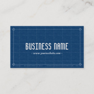 Berufliche Plan-Architektur-Geschäfts-Karte Visitenkarte