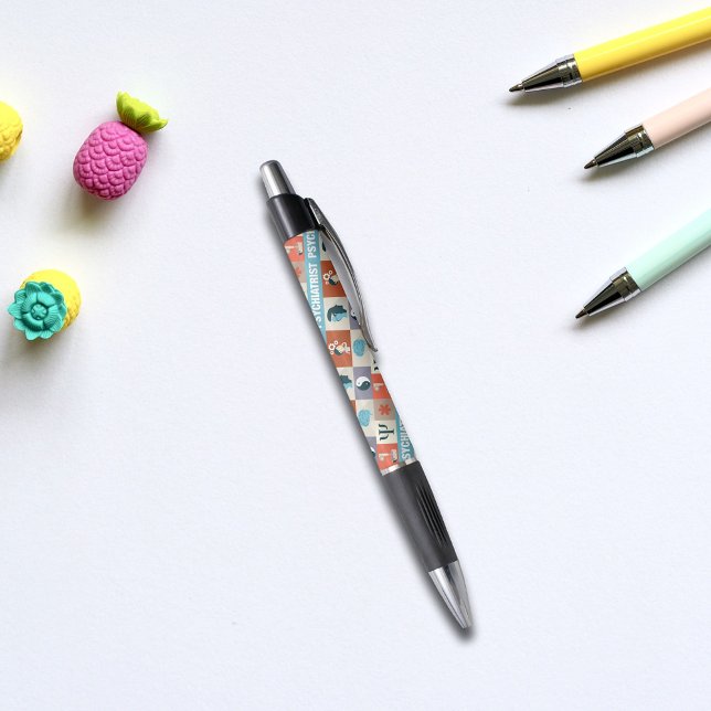 Berufliche Psychiatristin Iconic entwickelt Kugelschreiber (Von Creator hochgeladen)