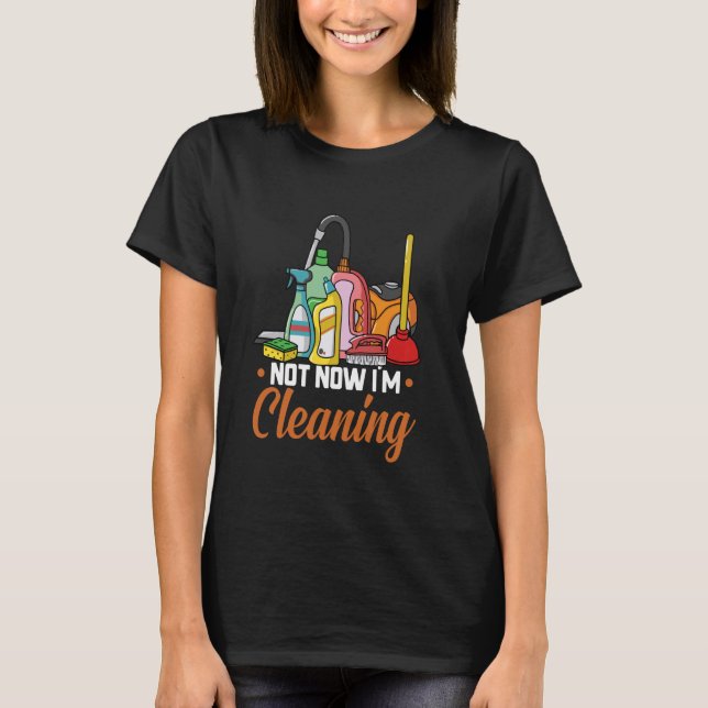Berufliche Reinigung Haushalt T-Shirt (Vorderseite)